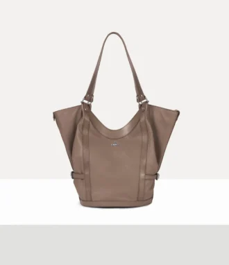 Borsa a tracolla grande Olive