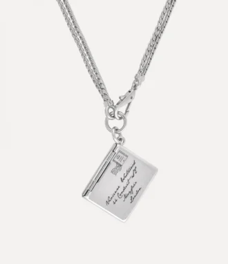 Collana con pendente a forma di busta di San Valentino