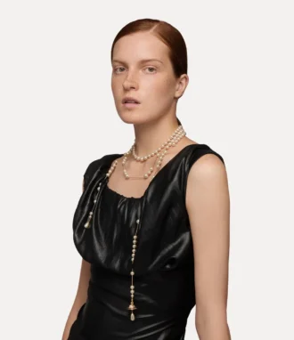 Collana di perle rotte