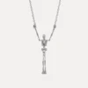 Collana lunga Skeleton