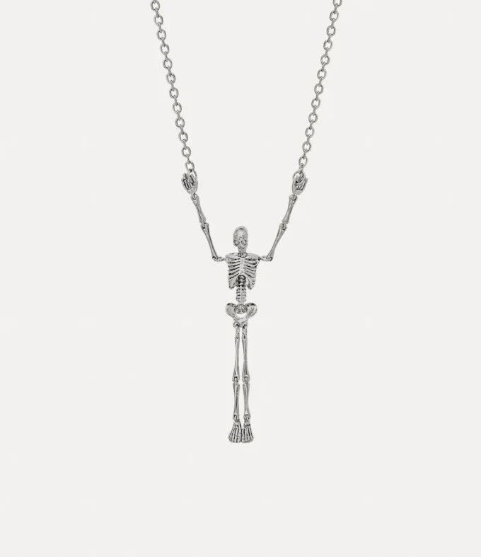 Collana lunga Skeleton
