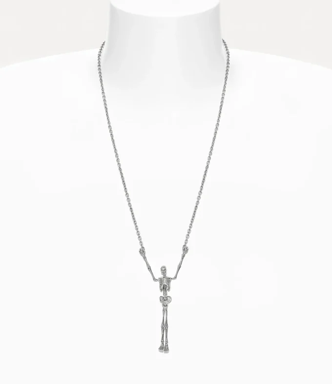 Collana lunga Skeleton