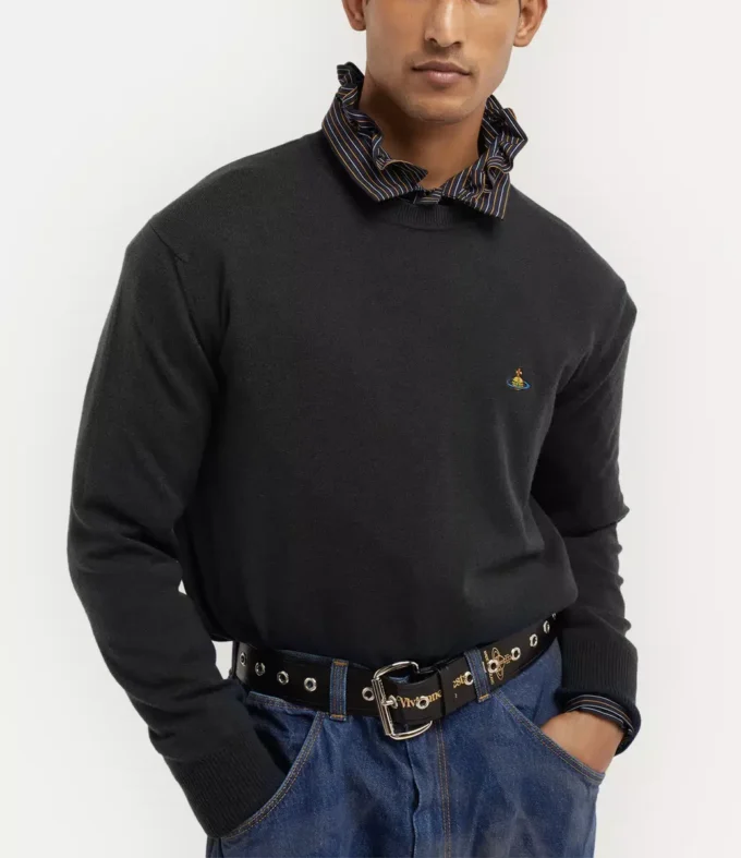 Maglione Alex con collo rotondo
