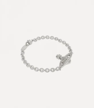 Man. Bracciale con catena a bassorilievo mini