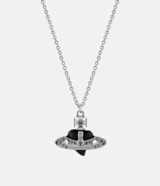 Nuova collana con pendente a cuore con diamanti
