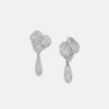 Orecchini Mimosa Pave
