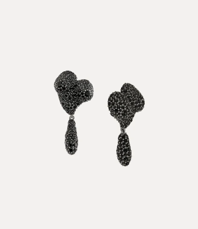 Orecchini Mimosa Pave