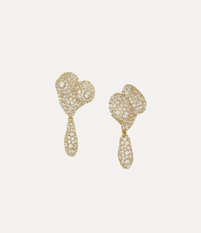Orecchini Mimosa Pave