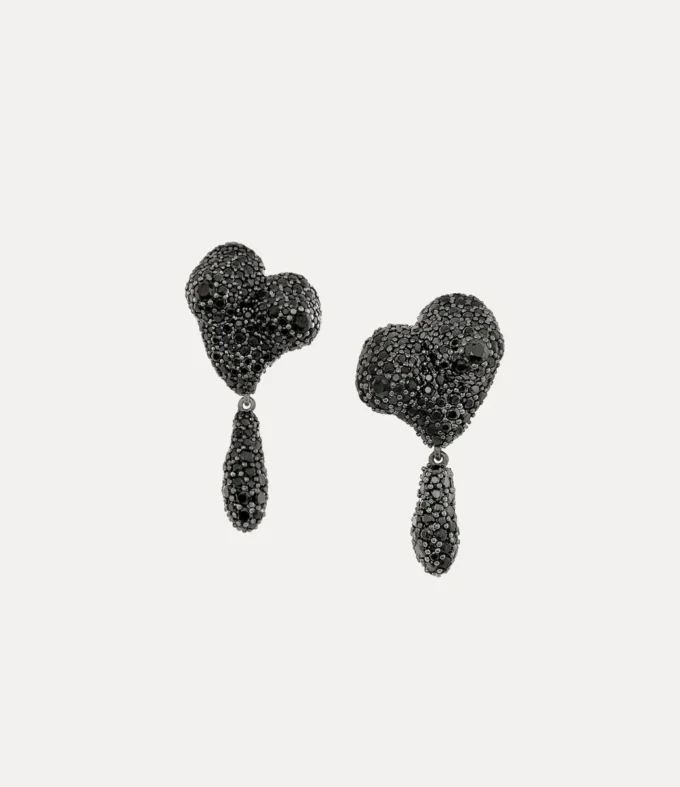 Orecchini Mimosa Pave