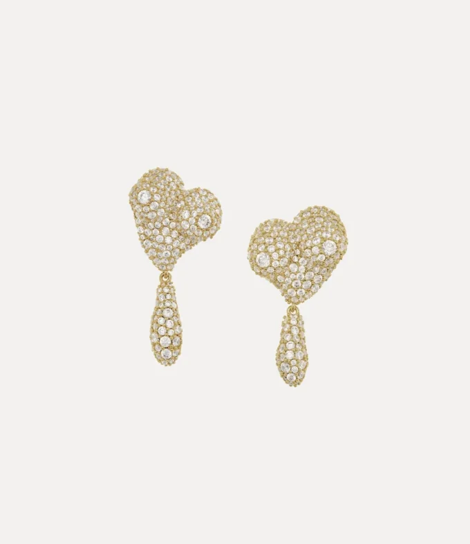 Orecchini Mimosa Pave