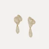 Orecchini Mimosa Pave