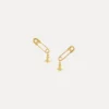 Orecchini Safety Pin
