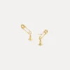 Orecchini Safety Pin