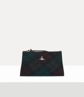 Pochette piccola piatta con zip