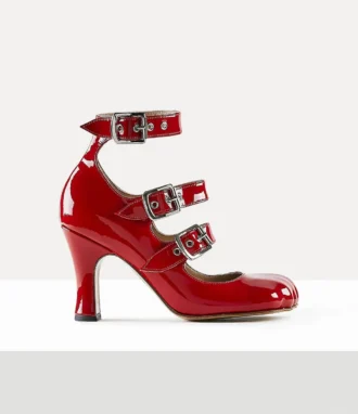 Scarpe Animal Toe Three-Strap