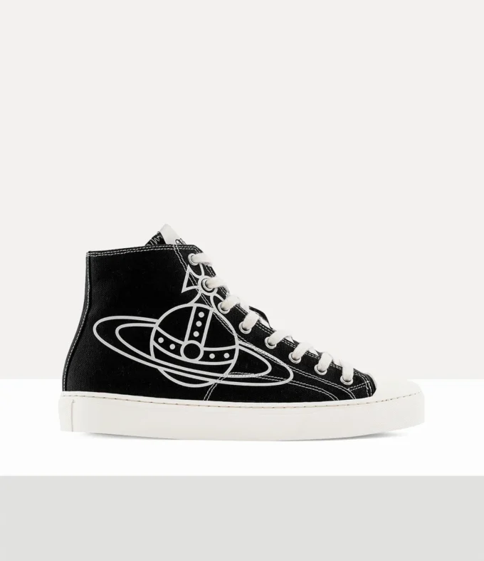 Scarpe da ginnastica alte in tela