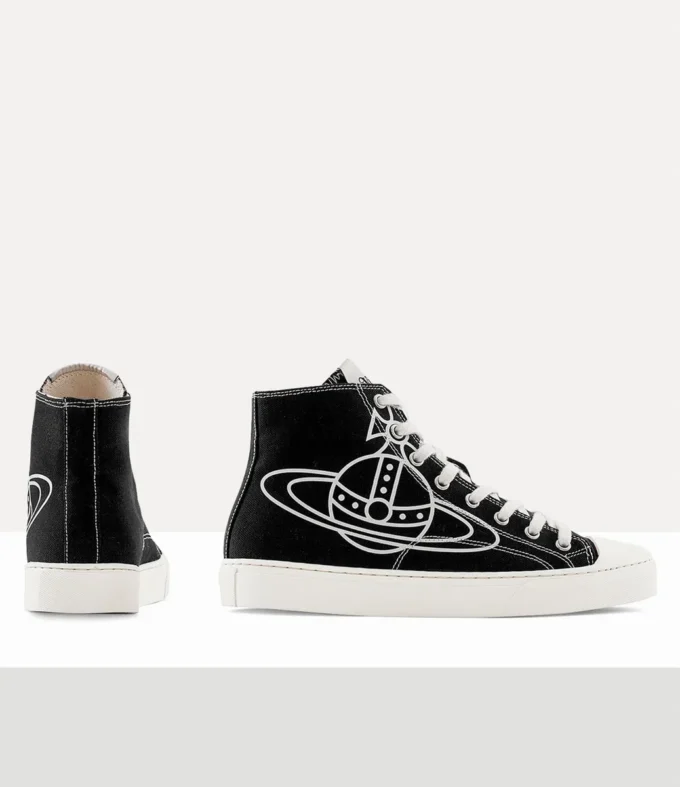 Scarpe da ginnastica alte in tela