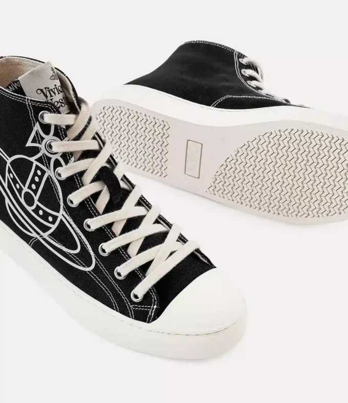 Scarpe da ginnastica alte in tela