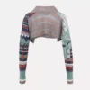 Top corto Broken Fair Isle